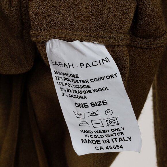 Sarah Pacini Olive Tank/Sweater Set - Picture 10 of 11